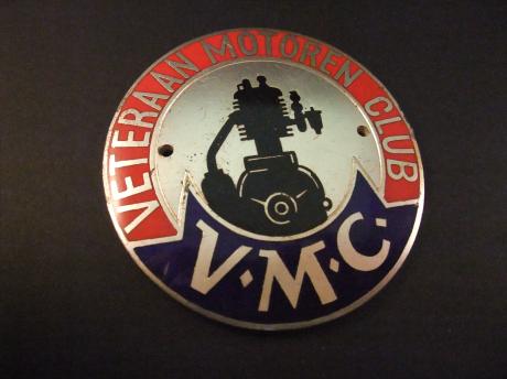 VMC ( Veteraan Motoren Club) emaille embleem